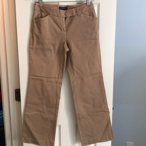 🔴SOLD🔴Ann Tailor khaki pants - Picture 3 of 7